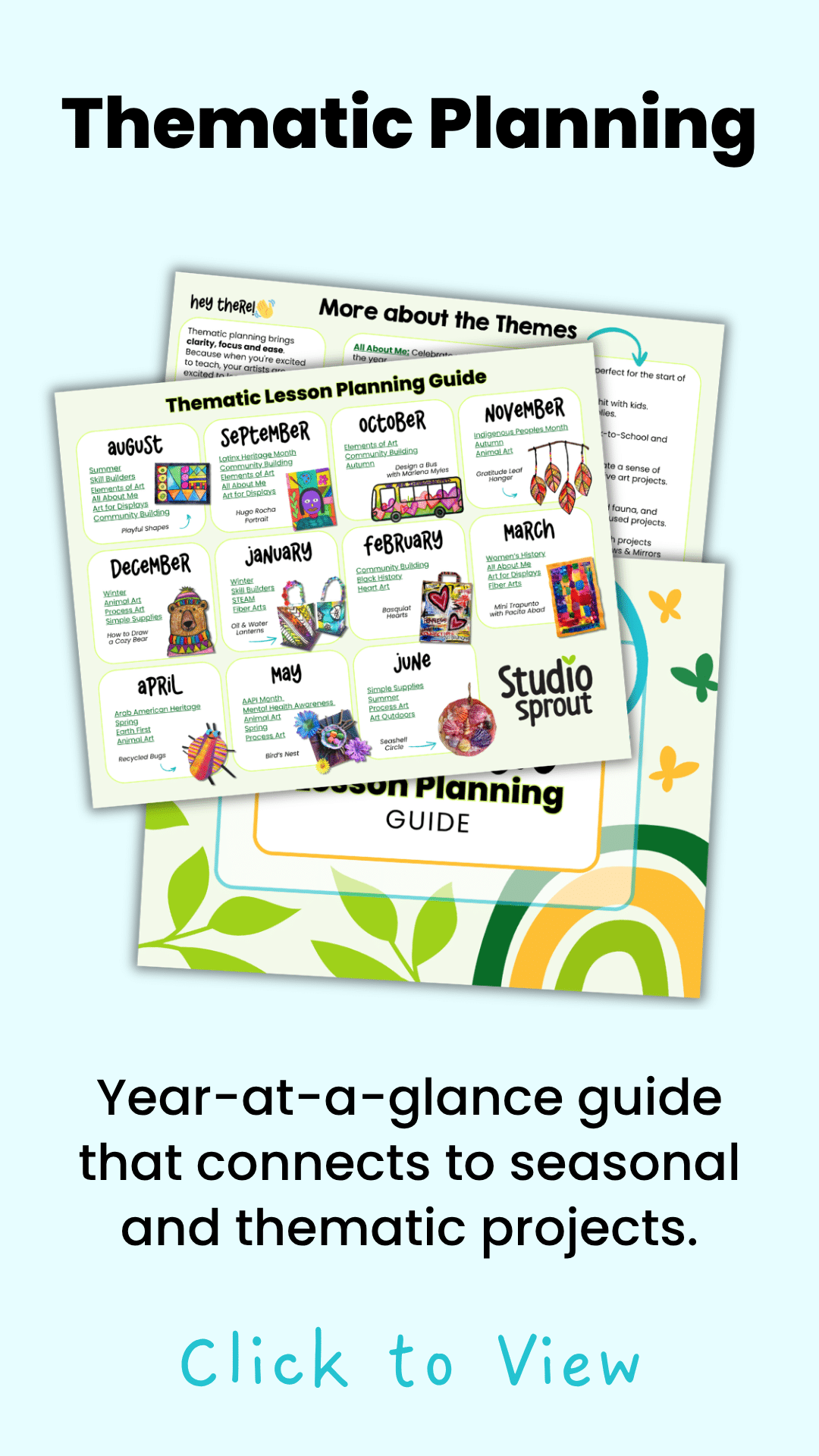Thematic Lesson Planning Guide